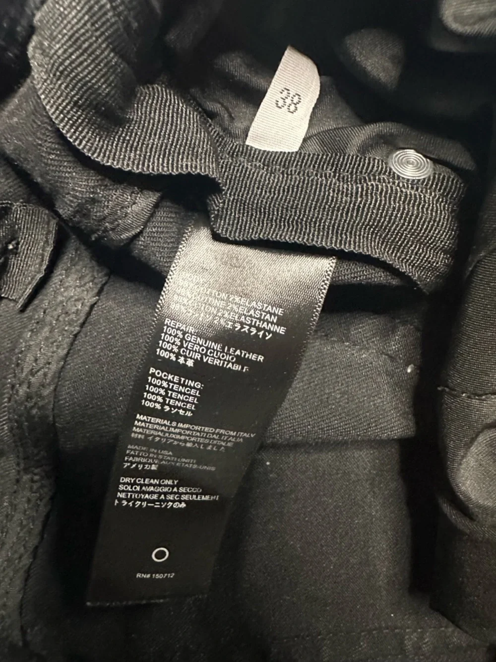 AMIRI Black Skinny Jeans with White Graphic Detailing - Men's - Picture 6 of 16